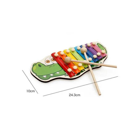 Colorful Wooden Xylophone Toy for Kids - Musical Learning Fun! - ToylandEU