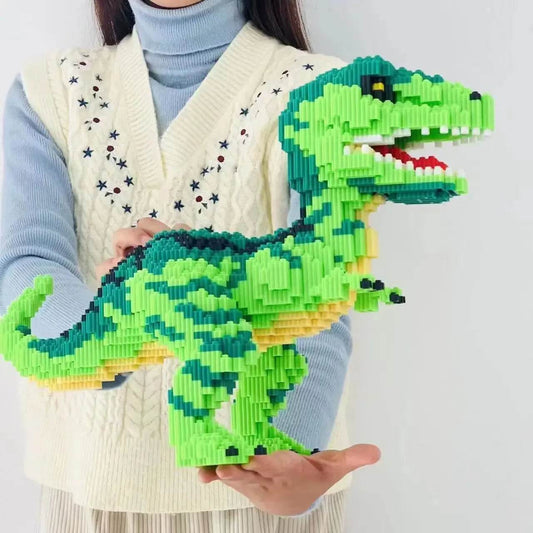 Colossal T-Rex Building Blocks Toy - Imaginative Dinosaur Adventures - ToylandEU