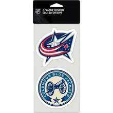 Columbus Blue Jackets Die Cut Decals Set of 2 Outdoor Vinyl - ToylandEU™
