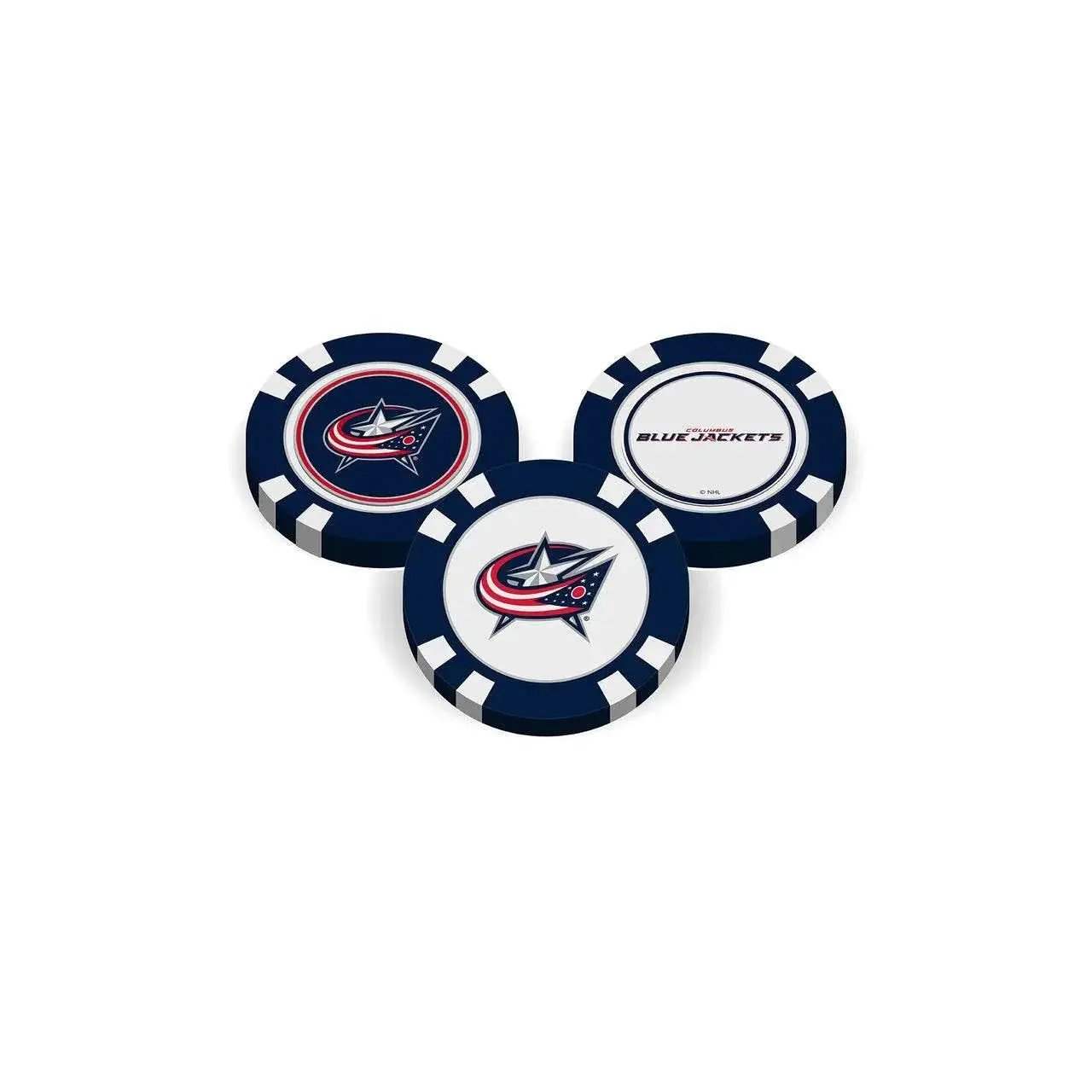 Columbus Blue Jackets Golf Chip With Enamel Magnetic Marker - ToylandEU