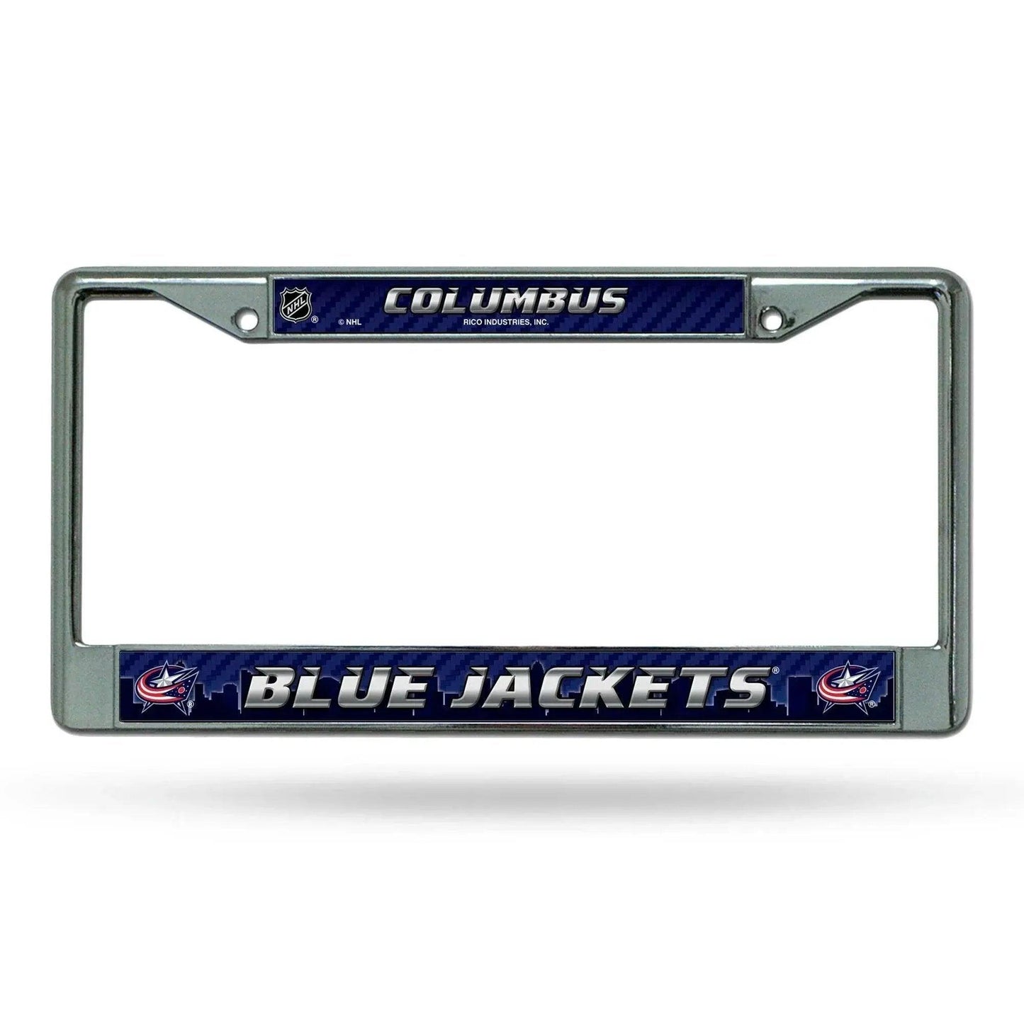 Columbus Blue Jackets License Plate Frame Chrome Insert - ToylandEU™