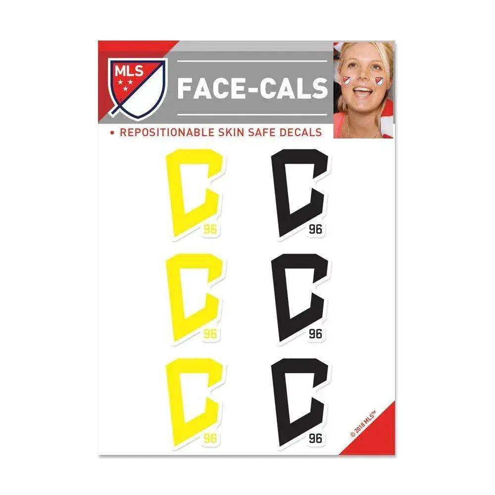 Columbus Crew SC Tattoo Face Cals Skin Safe Decals Pack - ToylandEU™