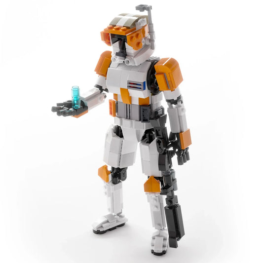 Commander Cody 9" Figure - Custom MOC made using LEGO bricks - ToylandEU