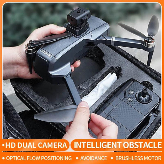 Compact Optical Flow Drone with Brushless Motor & Advanced Features - ToylandEU