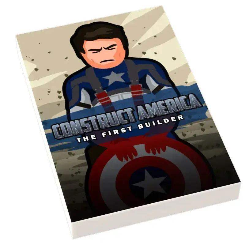 Construct America: First Builder Movie Cover (2x3 Tile) - ToylandEU