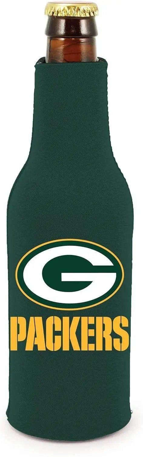 Green Bay Packers Bottle Holder Neoprene Cooler Sleeve - ToylandEU™