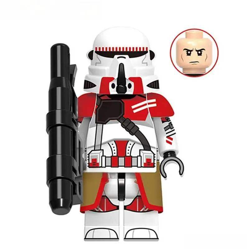 Coruscant Shock Airborne Clone trooper | Lego Star Wars Minifigures Custom Toys - Minifigure Toys