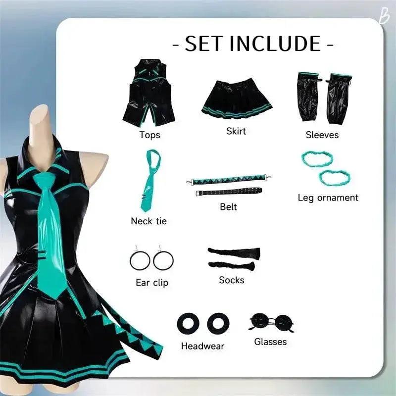 Mikuu Cosplay Maid Uniform Costumes Anime Role Playing Holiday Game Halloween Party Costumes for Women - ToylandEU™