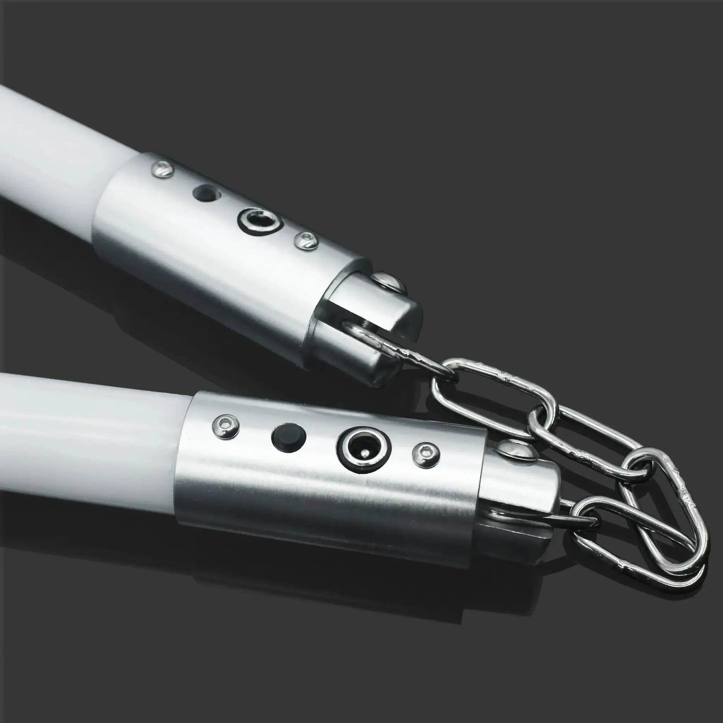Nunchaku Lightsaber Set 35cm Glow Base Lit Cosplay Toy - ToylandEU™