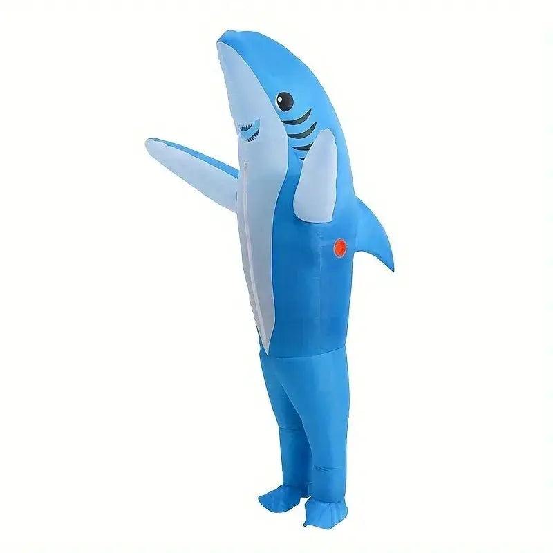 Inflatable Shark Costume Standing Design For Halloween - ToylandEU™
