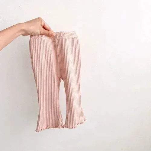 Cotton Baby Trousers Elastic Waist Slim Fit Summer - ToylandEU