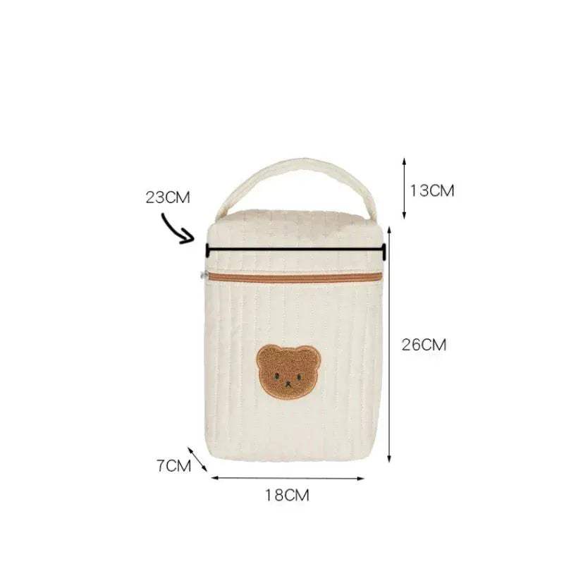 Cotton Bear Diaper Bag For Moms Cartoon Organizer - ToylandEU™