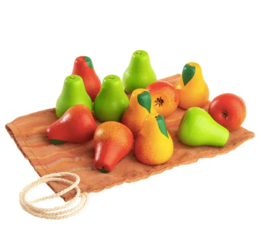 Counting Pears Montessori Wooden Toy For Early Math - ToylandEU