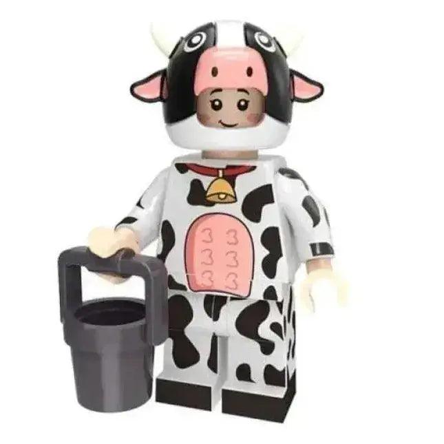 Cow Costume Girl Minifigure Collectible Premium Quality - ToylandEU™