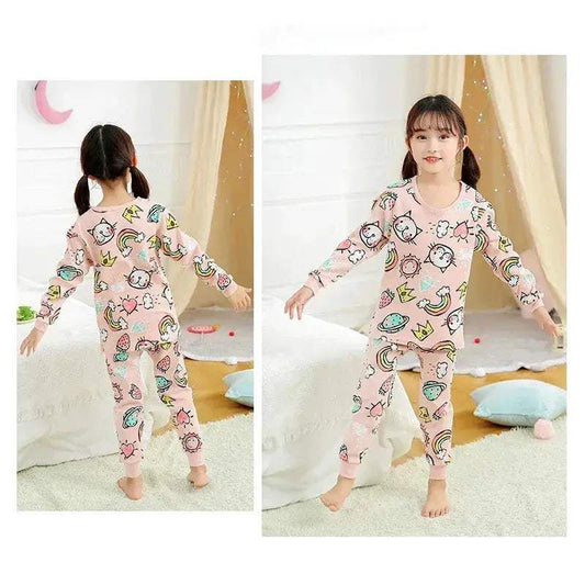 Cozy 100 Percent Cotton Girls Pajama Set Toyland EU - ToylandEU™