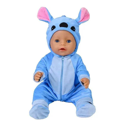 Cozy 18 Inch Doll Clothes Set With Jumpsuit And Shoes - ToylandEU