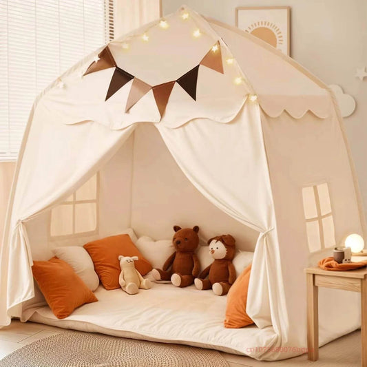 Cozy Bed Tent Kids Play Tent Foldable Window For Children - ToylandEU