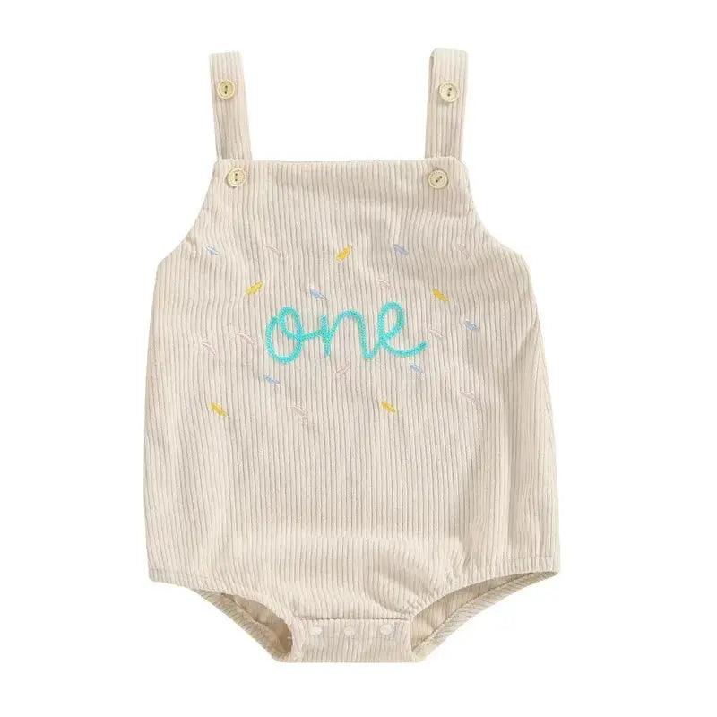 Cozy Cotton Baby Romper Unisex 1st Birthday Toyland EU - ToylandEU™
