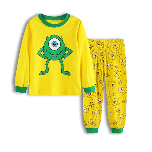 Cozy Disney Toy Story Buzz Lightyear Pajama Set For Kids Ages 4 To 6 Years Unisex Cotton Knit Sleepwear - ToylandEU