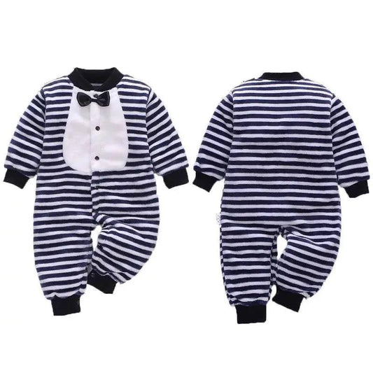 Cozy Flannel Knit Romper 0 To 18 Months Toyland EU - ToylandEU™