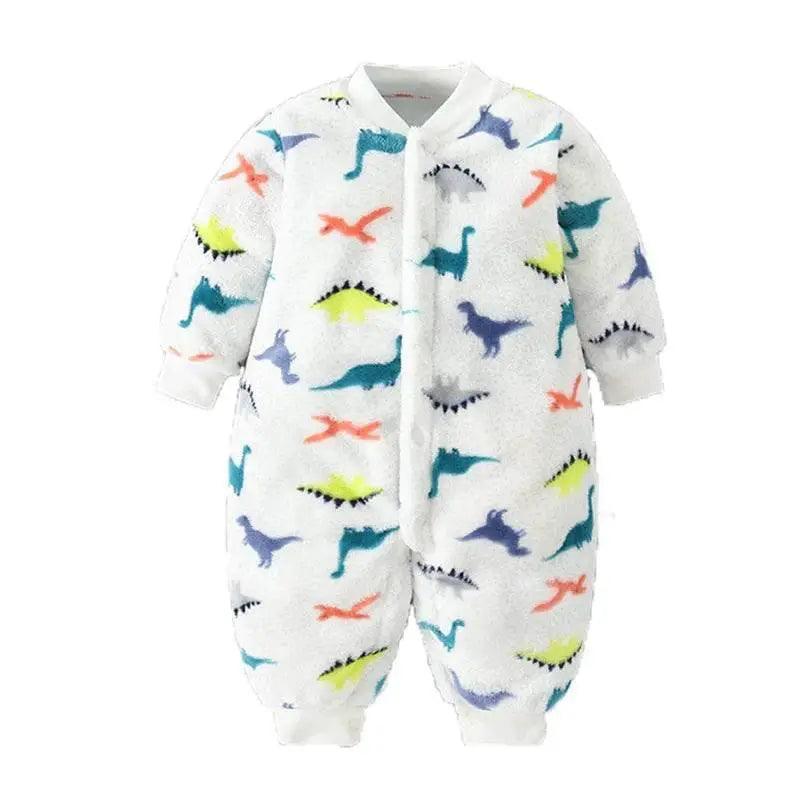 Cozy Flannel Knit Romper 0 To 18 Months Toyland EU - ToylandEU™