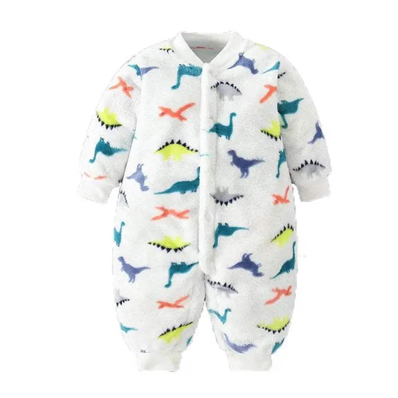 Cozy Flannel Knit Romper 0 To 18 Months Toyland EU - ToylandEU™