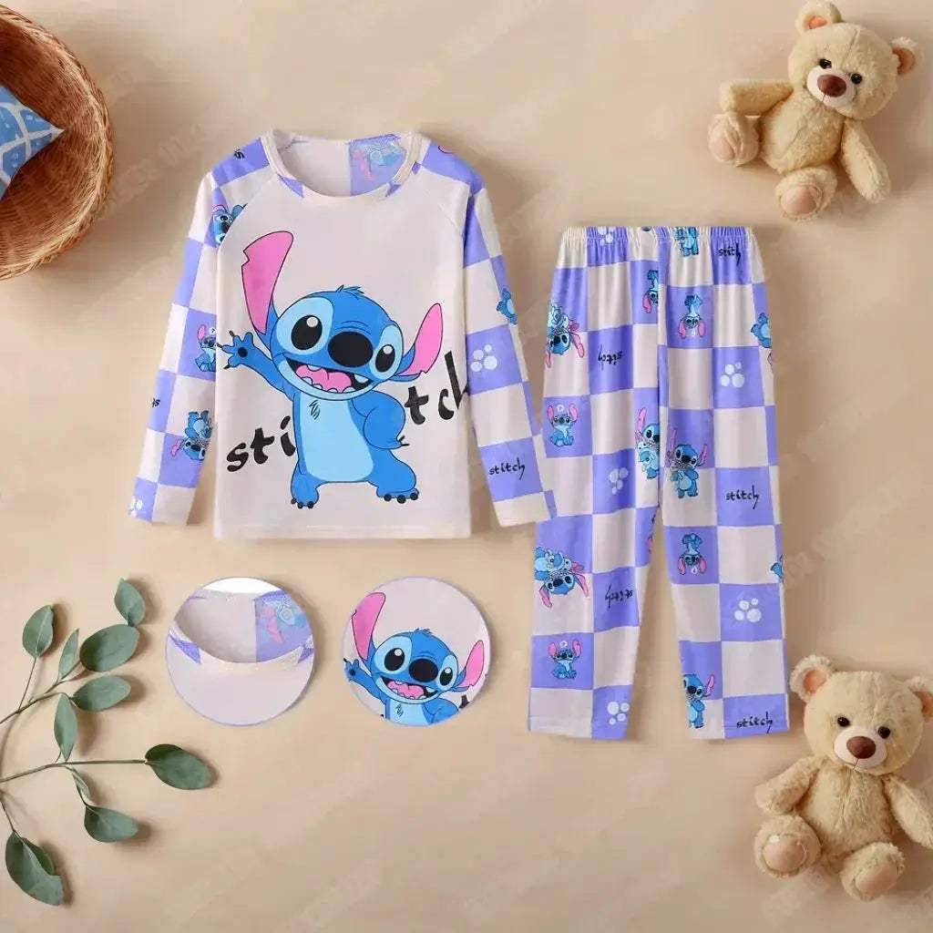 Cozy Kids Pajama Set With Long Sleeve Unisex Design For Boys And Girls Ages Four To Six - ToylandEU