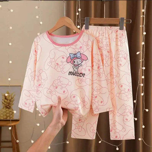 Cozy Kids Cartoon Print Pajamas Long Sleeve Toyland EU - ToylandEU™