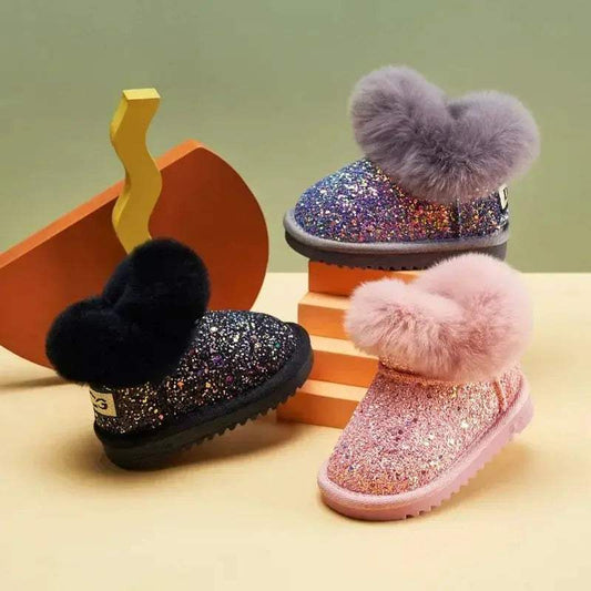 Cozy Mid Calf Kids Snow Boots Winter Boots Toyland EU - ToylandEU™