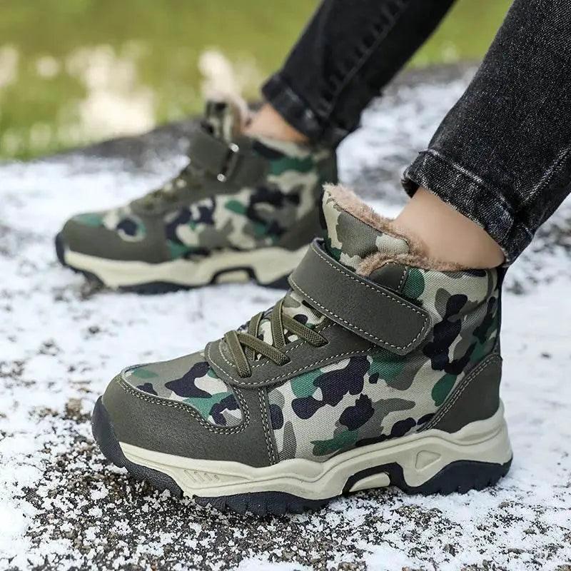 Cozy Non Slip Camouflage Snow Boots Kids Toyland EU - ToylandEU™