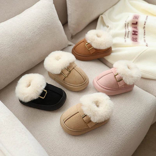 Cozy Premium Faux Fur Winter Boots Anti Slip For Children - ToylandEU