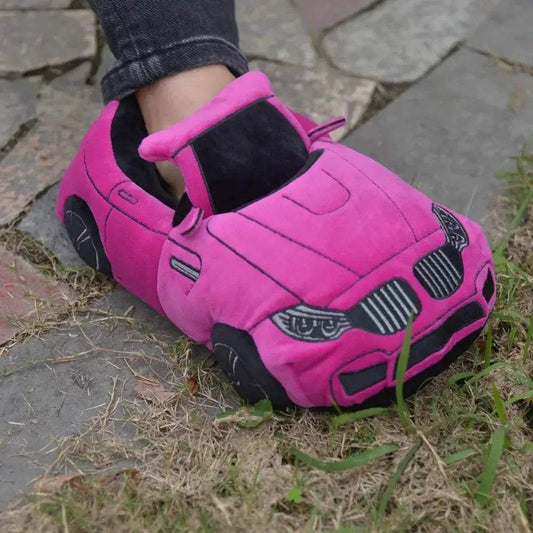 Cozy Slippers Car Shaped Plush Unisex For Women And Men - ToylandEU