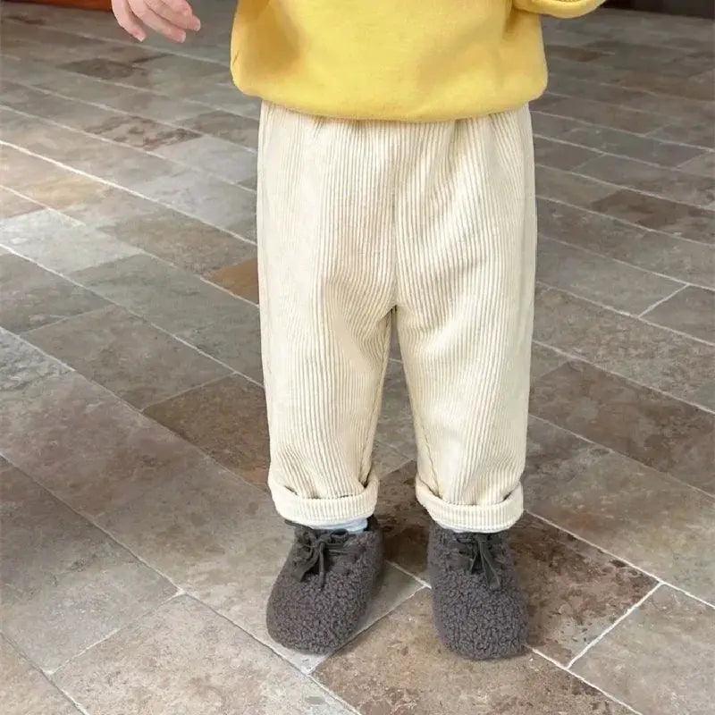 Cozy Velvet Corduroy Kids Pants Ages 4-6 Toyland EU - ToylandEU™