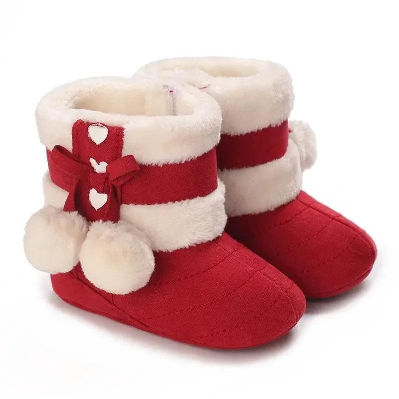 Cozy Winter Crib Boots for Infants - Soft Soled Snow Shoes for Boys and Girls - ToylandEU™
