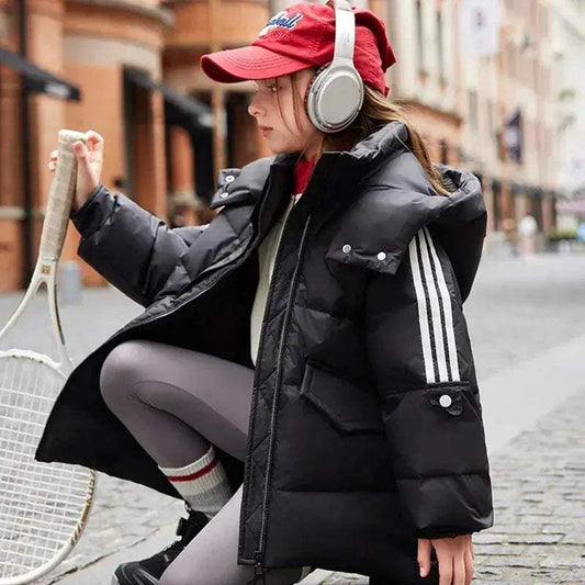 Cozy Winter Down Jacket For Girls Ages 6-14 Toyland EU - ToylandEU™