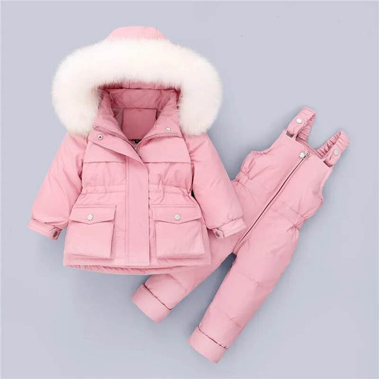 Cozy Winter Down Jacket & Snowsuit Set for Baby Boys & Toddlers - ToylandEU