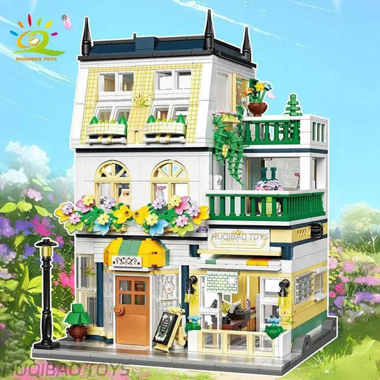 Creative 997PCS Mini Garden Hotel Model - HUIQIBAO Toyland EU - ToylandEU™