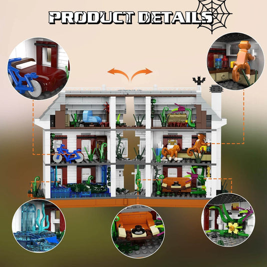 Creative Building Blocks For Adults White Apartment 1620 - ToylandEU