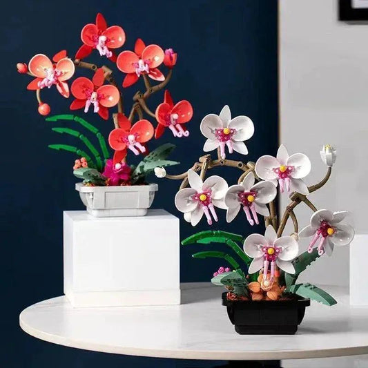 Creative Building Blocks Orchid Bouquet 14 Toyland EU - ToylandEU™