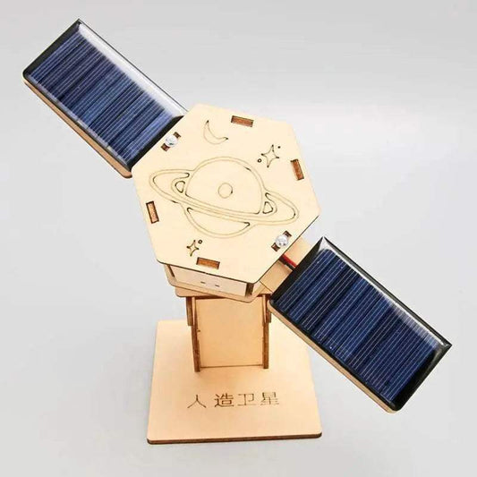 Creative DIY Technology Small Production Aviation Satellite Space Model Children's Educational Handmade Materials Assembly Toys - ToylandEU™