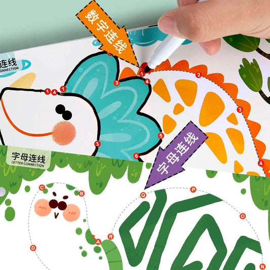 Creative Learning Set: Fun Drawing & Math Game for Kids 3-12 Years - ToylandEU