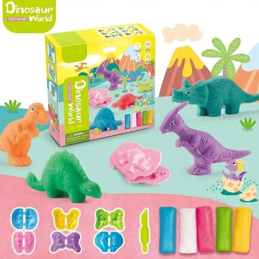 Creative Premium Playdough Set for Kids with Dinosaurs - ToylandEU™