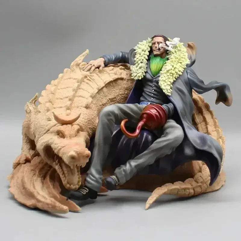 One Piece Crocodile Action Figure Sitting Pose 18 Cm - ToylandEU