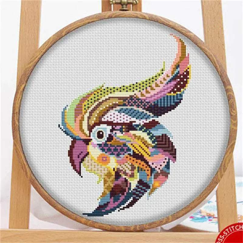 Floral Cross Stitch Kit for Handcrafting - World of Warcraft Inspired Needlework - ToylandEU™