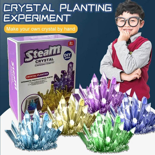 Crystal Planting Experiments Science and Education Toys DIY Growable Crystals Color Random Christmas and Halloween Gifts - ToylandEU