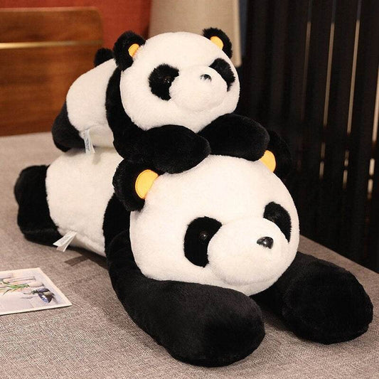 Cuddly Giant Panda Pillow Plush Toy for Cozy Sleep and Snuggles - ToylandEU