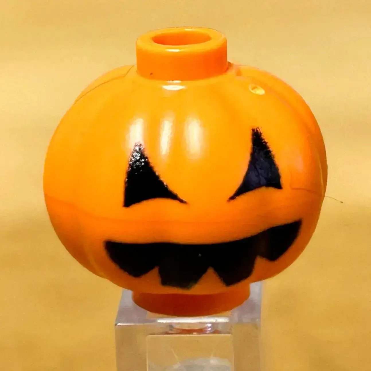 LEGO Pumpkin Jack Lantern Face Custom Print By B3 Customs - ToylandEU