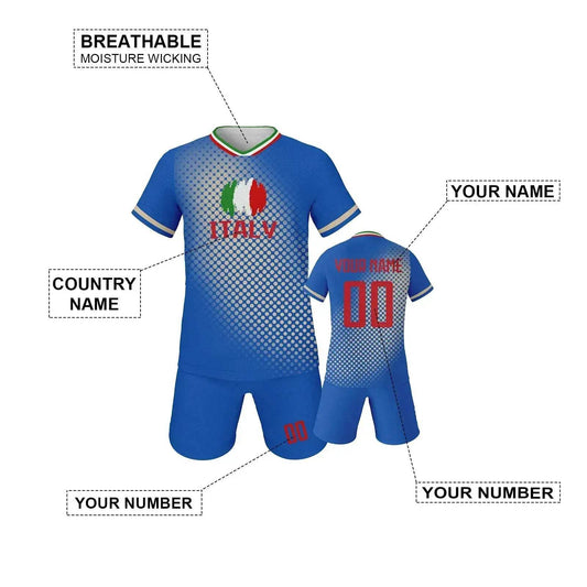 Custom Kids Football Jersey Personalized Name Number - ToylandEU™