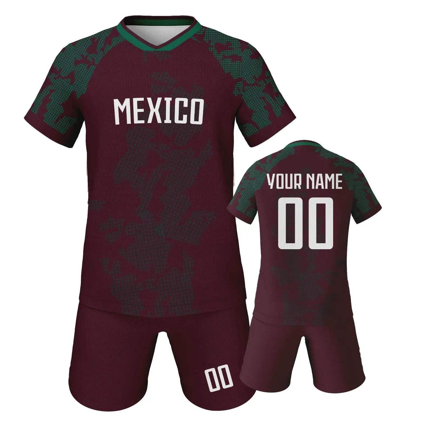 Custom Kids Soccer Jersey Kit Name And Number Fast - ToylandEU™