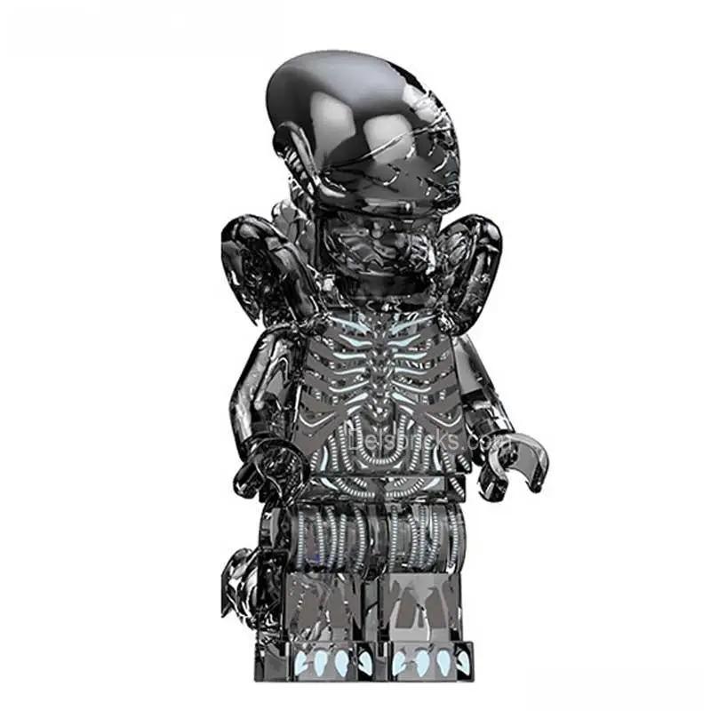 Aliens Xenomorph transparent black Lego Compatible Minifigures - ToylandEU™